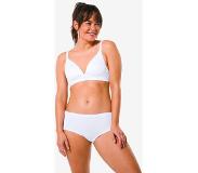 HEMA Dames Hipster Micro Stretch Wit (wit)