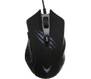 Varr Gaming USB Mouse, Adjustable DPI (1200, 1800, 2400 or ), 6 Button with Scroll Wheel, LED 9