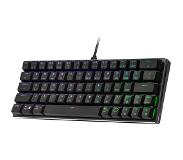 Cooler Master SK620 Mechanisch Gaming Toetsenbord Black Edition TTC Low Profile Red QWERTY