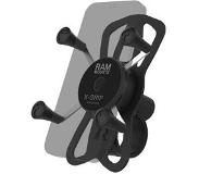 Ram Mounts Tough-strap telefoonhouder universeel klein voor fiets/motor/scooter - Zwart