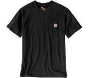 Carhartt T-Shirt Carhartt Men Workwear Pocket S/S Black-XS