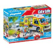 Playmobil 71202 Ambulance met licht en geluid (71202, Playmobil Stadsleven)