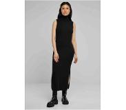 Urban Classics - Knitted Eco Viscose Turtleneck Lange jurk - 3XL - Zwart