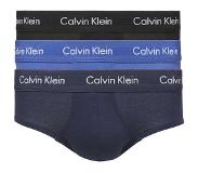 Calvin Klein Cadera Slip 3 Units Blauw S Man