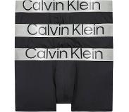 Calvin Klein Low Rise Bóxer 3 Units Zwart L Man