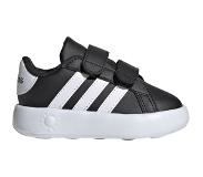 Adidas Grand Court 2.0 kinder sneakers zwart maat 23