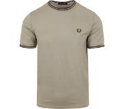 Fred perry T-shirt Korte Mouw Fred Perry TWIN TIPPED T-SHIRT heren EU M