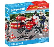 Playmobil Action Heroes Brandweer op de Plaats Van Het Ongeval 71466