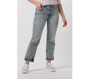 7 for all mankind Dames Jeans Logan Stovepipe Frost With Fold Up Hem - Lichtblauw - Maat 28