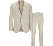 Jack & Jones Riviera Linen Slim Fit Suit Beige 46 Man
