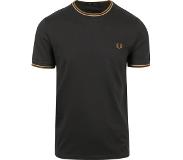 Fred perry T-shirt Antraciet | Grijs | Maat M