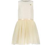 Le Chic Meisjes jurk sparkly - Symphony - Champagne. Maat 122/128