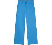 Indian blue jeans Meisjes pantalon broek wide fit - River blauw. Maat 140