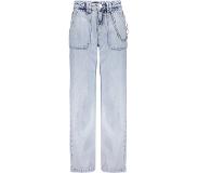 Frankie & Liberty Meisjes jeans broek straight leg - Frankie - Ijs blauw denim