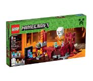 LEGO Minecraft het Netherfort 21122