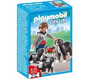 Playmobil 5214 Berner sennenhond familie