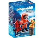 Playmobil Brandweerman met gaspak 5367
