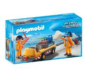 Playmobil City Action luchtverkeersleiders met bagagetransport 5396