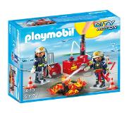 Playmobil City Action brandweermannen met blusmateriaal 5397