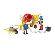 Playmobil 6339 2 arbeiders met betonmolen