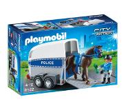 Playmobil City Action bereden politie met trailer 6922