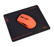 Port Designs Draadloze muis 1200 dpi Crimson Red