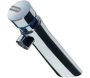 Presto 605 neo zelfsluitende wastafelkraan v. Bladmontage 1/2" bu.dr. Koud, looptijd 15 sec. Chroom 21931065 / 65000