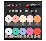 Rotolight 10 Piece Add on Colour FX Pack for Rotolight Anova V1, V2 and PRO Series