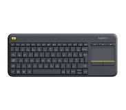 Logitech K400 Plus Wireless Touch Zwart Azerty