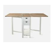 Riviera Maison Wooster Street Bar Table (bruin, wit)