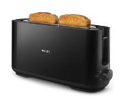 Philips HD2590/90 Daily Collection Toaster, Longslot, Bun