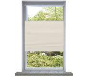 vidaXL Plisséjaloezie 50x125cm crème
