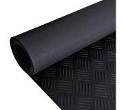 vidaXL Rubberen anti-slip vloermat 5x1m traanplaat