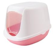 Savic Duchesse Kittenbak - Kattenbak - Roze/Wit - 44x35x32 cm