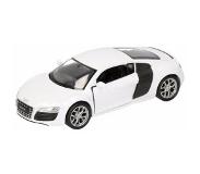 Audi Speelgoed modelauto witte Audi R8 auto 1:36