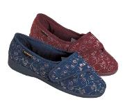 Thuiszorg Webshop Hoge Pantoffel Betsy Blauw