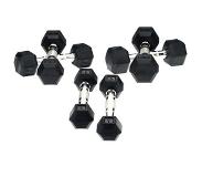 Focus fitness Hexa Dumbbells - Focus Fitness - 2 x 4 kg