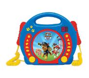 Lexibook Paw Patrol CD player with microphones