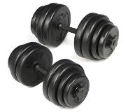Physionics Trend24 - Physionics - Dumbellset 30 kg halterset 2 x 15 kg