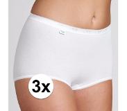Sloggi Basic Maxi Dames Slip - (3-pack) - Wit - Maat 44