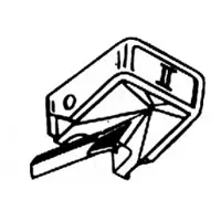 No name Diamant kleinaald GP 400 II/401 II/412 II (Pickup), Accessoires voor platenspelers