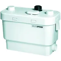 Sanibroyeur Sanispeed vuilwaterpomp v/wast-douche-wasm-keuken