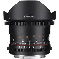 Samyang 8mm Diagonal Fisheye T3.8 Canon VDSLR CSII