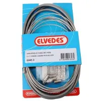 Elvedes Remkabelset 1700/2350 mm rvs zilver/grijs