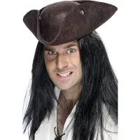 Smiffys Piratenhoed voor volwassenen
