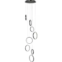 Highlight Design Hanglamp Olympia Zwart 8 Cirkels