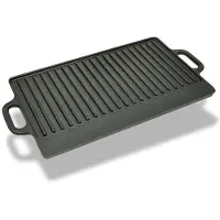 vidaXL Plateau de gril réversible Fonte 50x23 cm50126