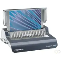 Fellowes plastic-inbindmachine Quasar-E, stanscapaciteit 25 vel, inbindcapaciteit 500 vel