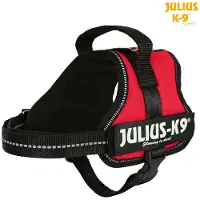 Julius-K9 Trixie Powerharnas Mini-Mini/S: 40-53 cm, rood