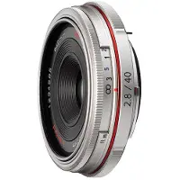 Pentax HD DA 40mm f/2.8 Zilver